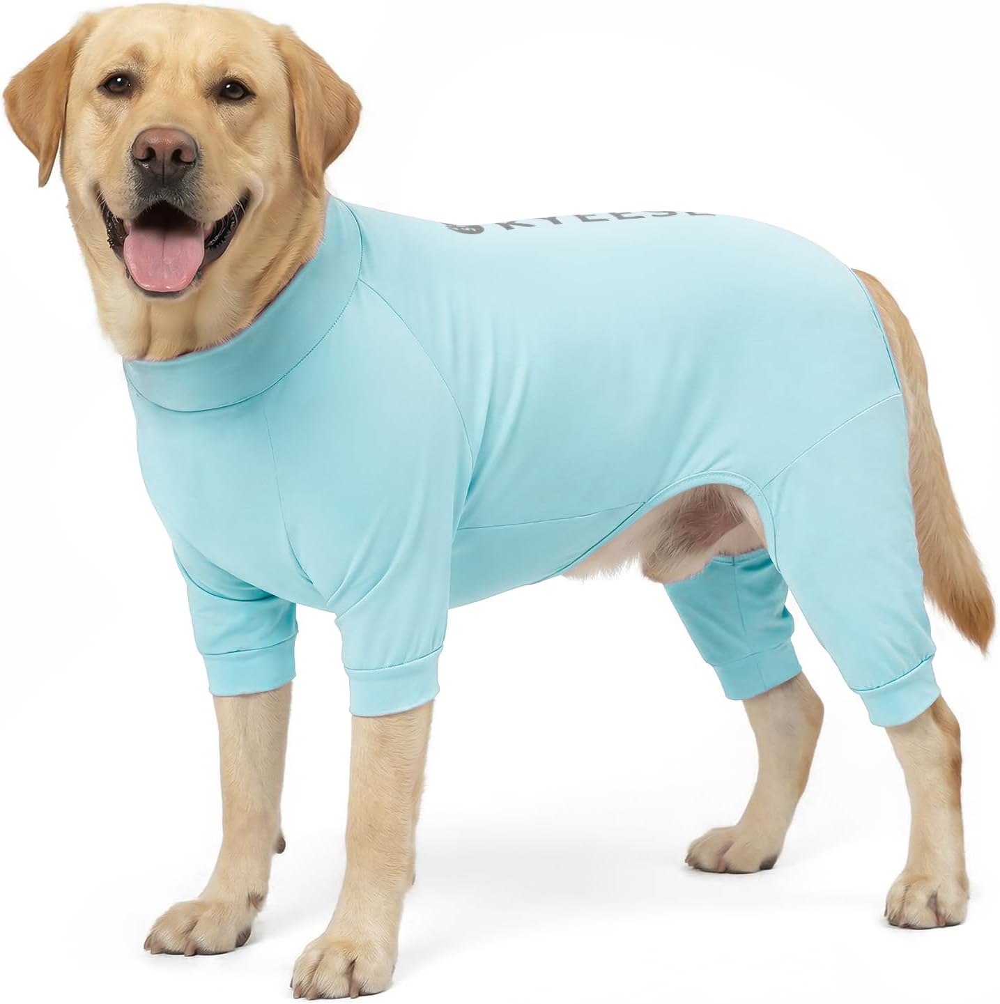 KYEESE UV Protection Dog Shirt, UPF 50+ Cooling Summer Jumpsuit for Small Dogs, Breathable Reflective Shedding Control Dog Sun Shirts, Quick-Dry Dogs Onesie Pet Clothes, Blue, M - Image 12