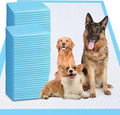 Odorless extra large puppy pee pads front view pack of forty count