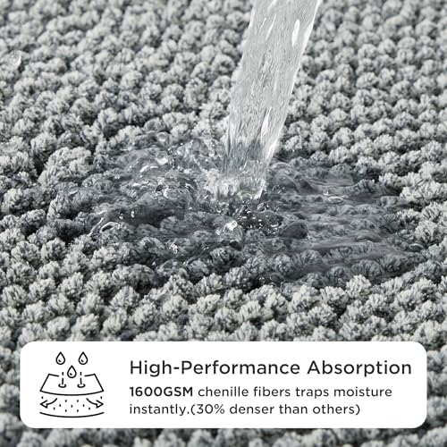 Machine washable pet mat being cleaned in a washing machine