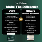 DRMOIS veterinarian formulated dog and cat breath treatment supplement tub