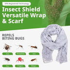 Insect Shield Versatile Wrap styled as a skirt