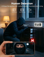 Indoor security camera motion detection sensor close up