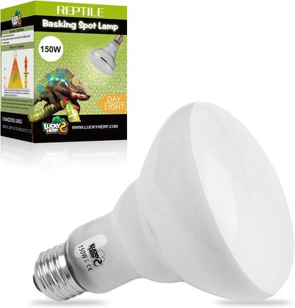 LUCKY HERP Reptile Heat Lamp - 100W Ceramic Heat Emitter Reptile Heat Lamp Bulbs (1 Pack), No Light Ceramic Heat Bulb, Heat Lamp for Reptiles Amphibian Chicken Pet Brooder Coop Lizard Turtle - Image 12