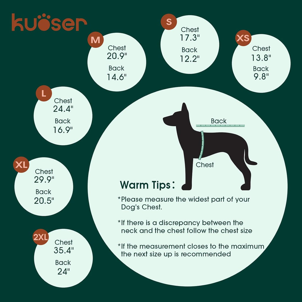 Kuoser dog surgery recovery suit highlighting the long sleeve leg protection.