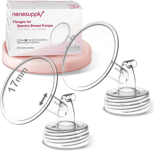 Nenesupply 17mm flanges front view for Spectra pumps
