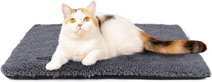 Self Warming Cat Bed Self Heating Cat Dog Mat 24 x 18 inch Extra Warm Thermal Pet Pad for Indoor Outdoor Pets with Removable Cover Non-Slip Bottom Washable Non Electric - Image 11