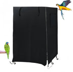 Cohyver universal blackout birdcage cover front view with durable fabric