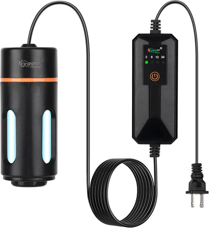 Hygger aquarium ultraviolet light 5 Watts front view clarifying system