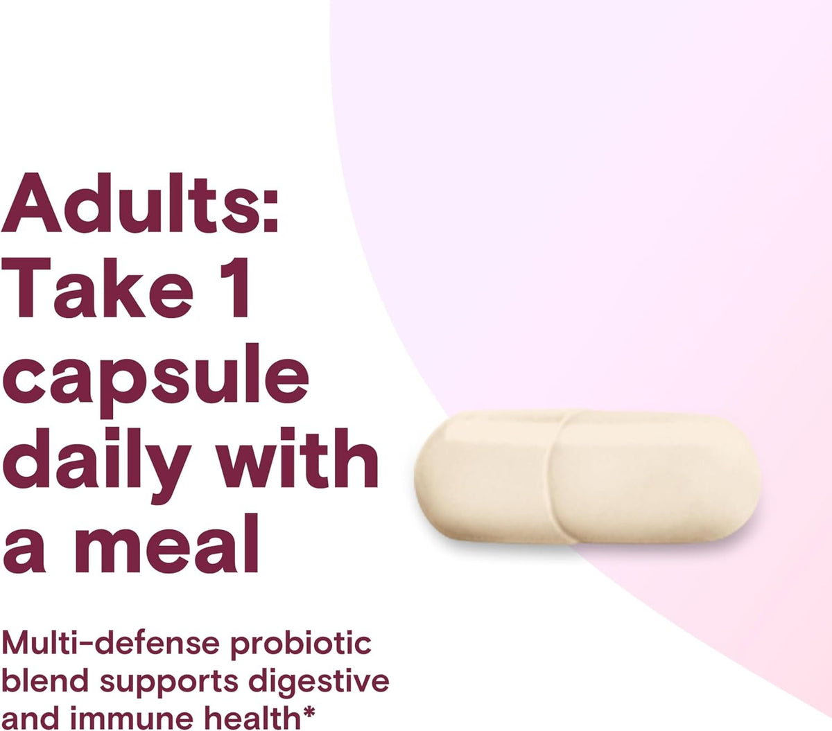Phillips Colon Health probiotic capsules container back view