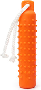 Vibrant red variant of the Segzwlor water fetch toy with durable throwing rope.