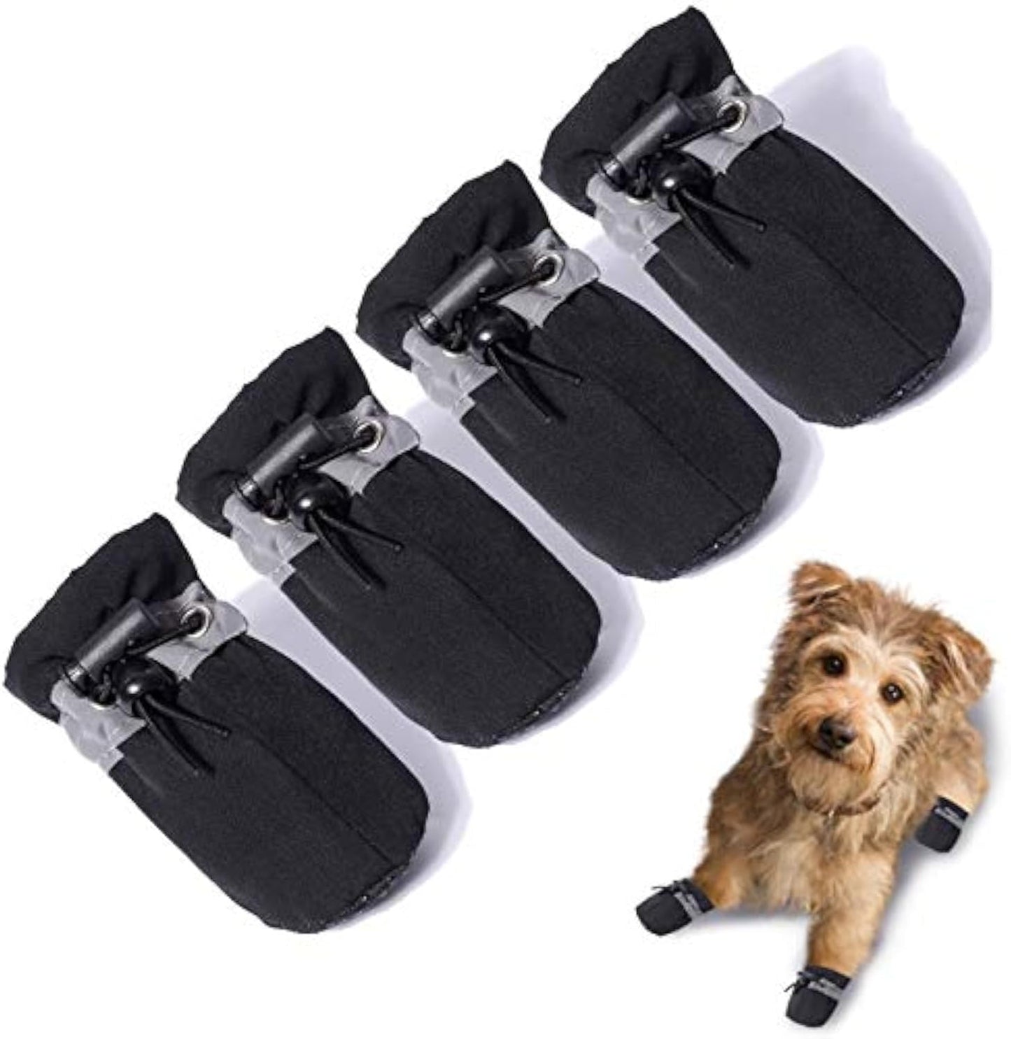 Soft fleece interior of Teozzo dog paw protector