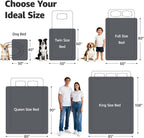 Durable multi layer liquid proof bedding cover for stains and spills