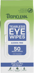 TropiClean Deep Cleaning Pet Wipes, 100ct - Wipes for Dogs & Cats - Gently Removes Dirt, Dander & Smells - for Pet Paws, Face, Body & Bottom - Sweet Berry & Coconut Scent - Image 12
