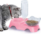 MILIFUN premium imported pet waterer and feeder assembly instruction view