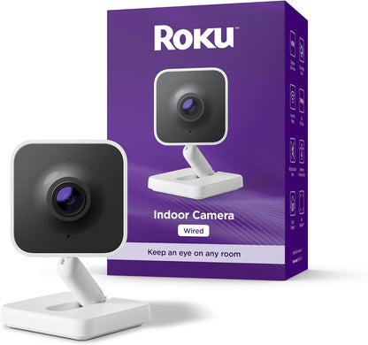 Roku Indoor Camera - Home Security - 2-Pack - Wired Security Camera & Pet Monitor with 1080p HD Color Night Vision, Works with Alexa & Google, Motion & Sound Detection, WDR & WiFi 6 - Image 10