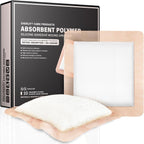EVERLIT Silicone Super Absorbent Dressing sterile advanced wound care bandage front view