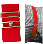 Intrepid International horse blanket surcingle front view and elastic texture