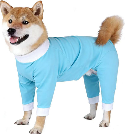 Recovery Suit for Dogs After Surgery Dog Onesie Surgery Recovery Suit for Female Male Dogs Recovery Shirt for Abdominal Wounds or Skin Diseases Bodysuit Dogs Pajamas(Grey,M) - Image 10
