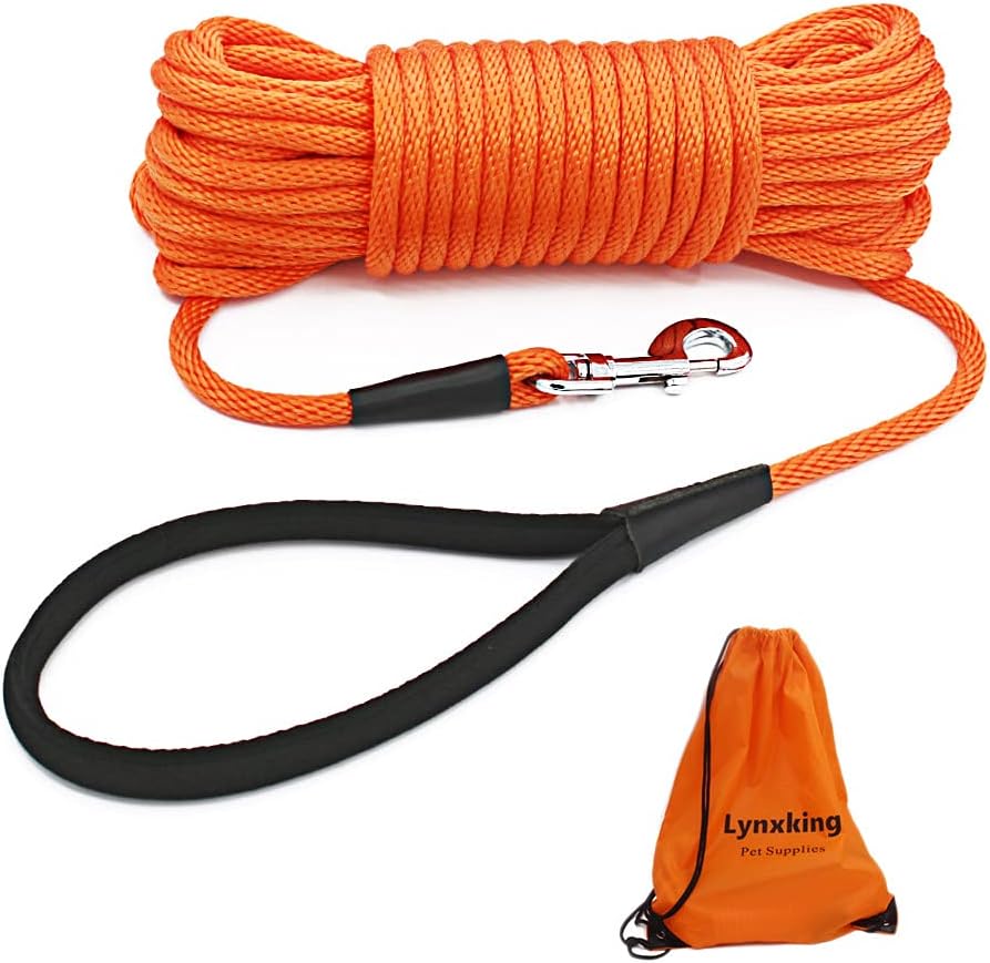 Lynxking non absorbent climbing rope dog lead for small medium and large breeds.