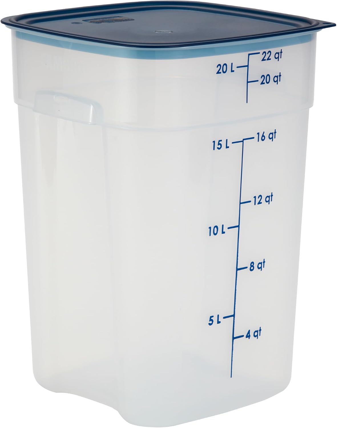 Cambro FreshPro 12 Quart (QT) Food Storage Container with Lid (Restaurant Grade) - for Food Prep, Commercial Kitchen, Pet and Dog Food Container (Translucent) - Image 9
