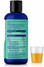 NuLife Natural Pet Health premium feline fish oil packaging detail showing EPA and DHA benefits