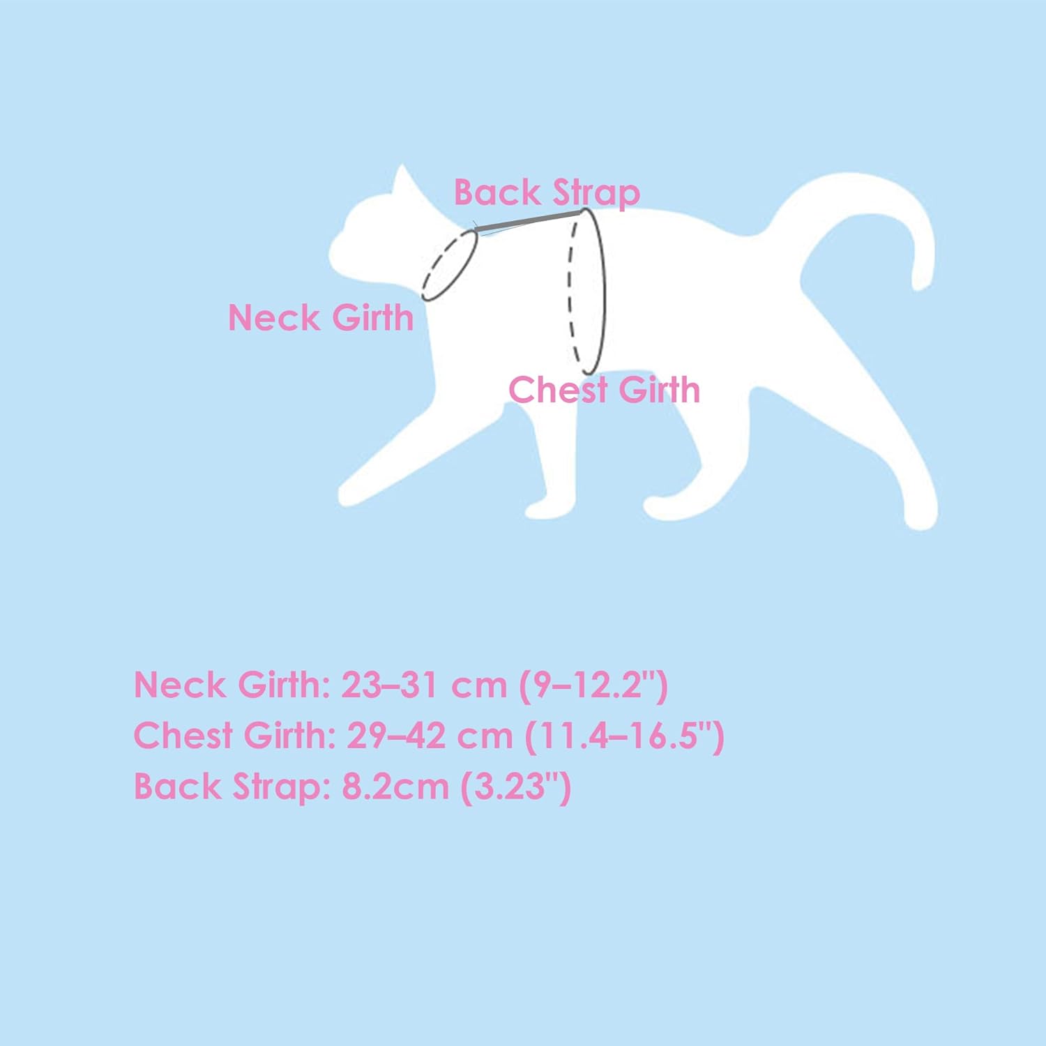 Escape-proof kitten vest and leash set