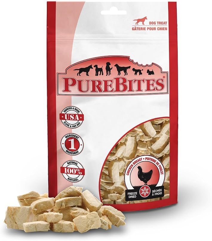 PureBites Chicken Breast Freeze Dried Dog Treats, 1 Ingredient, Made in USA, 8.6oz - Image 11