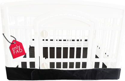 Dog Playpen Bottom Pad Fits for 35 Inch 4 Panels Exercise Pet Playpen, Dog Crate Pad Puppy Playpen Pad Leakproof Non-Slip(Playpen Not Included) Gray - Image 10
