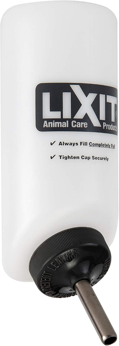 Lixit Pet Wide Mouth Water Bottle (16 oz), translucent, 8802 - Image 6