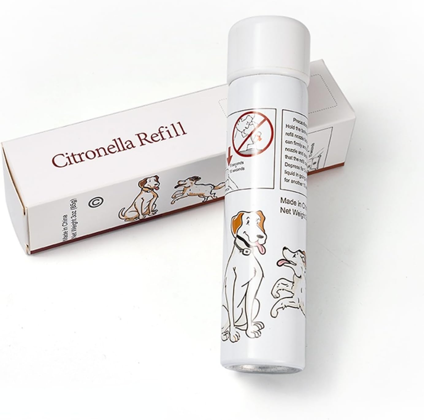 Petbff Citronella Spray Refill 3 Ounce canister front view