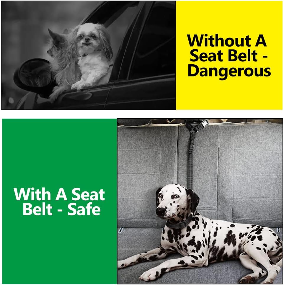 Adjustable headrest attachment for Plutus Pet dog seat belt