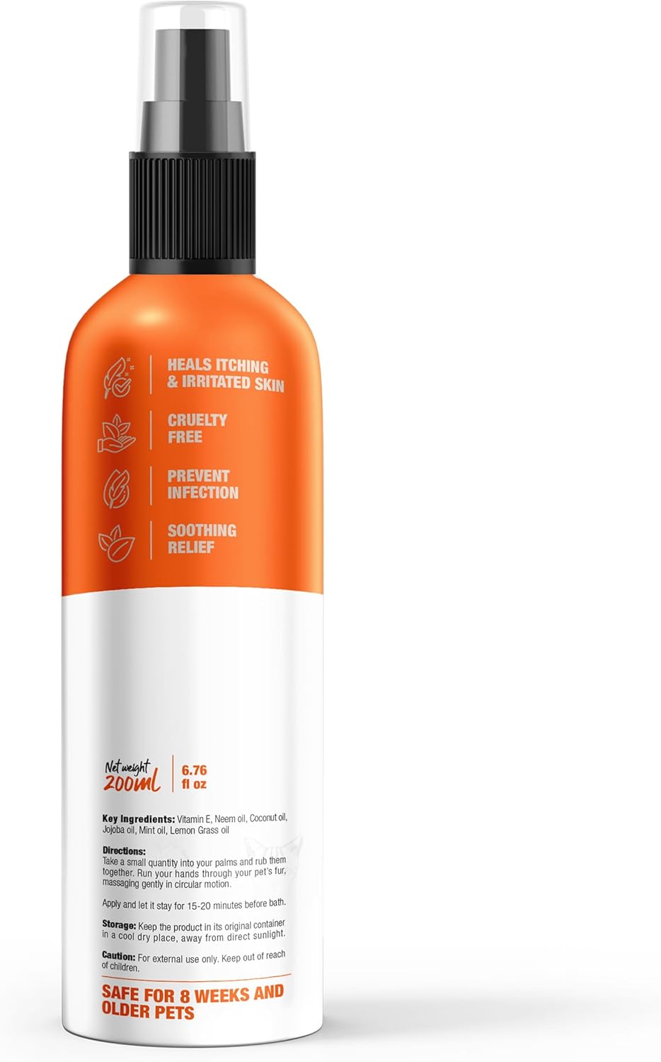 Wagging Tails massage oil coconut oil formula skin and coat care