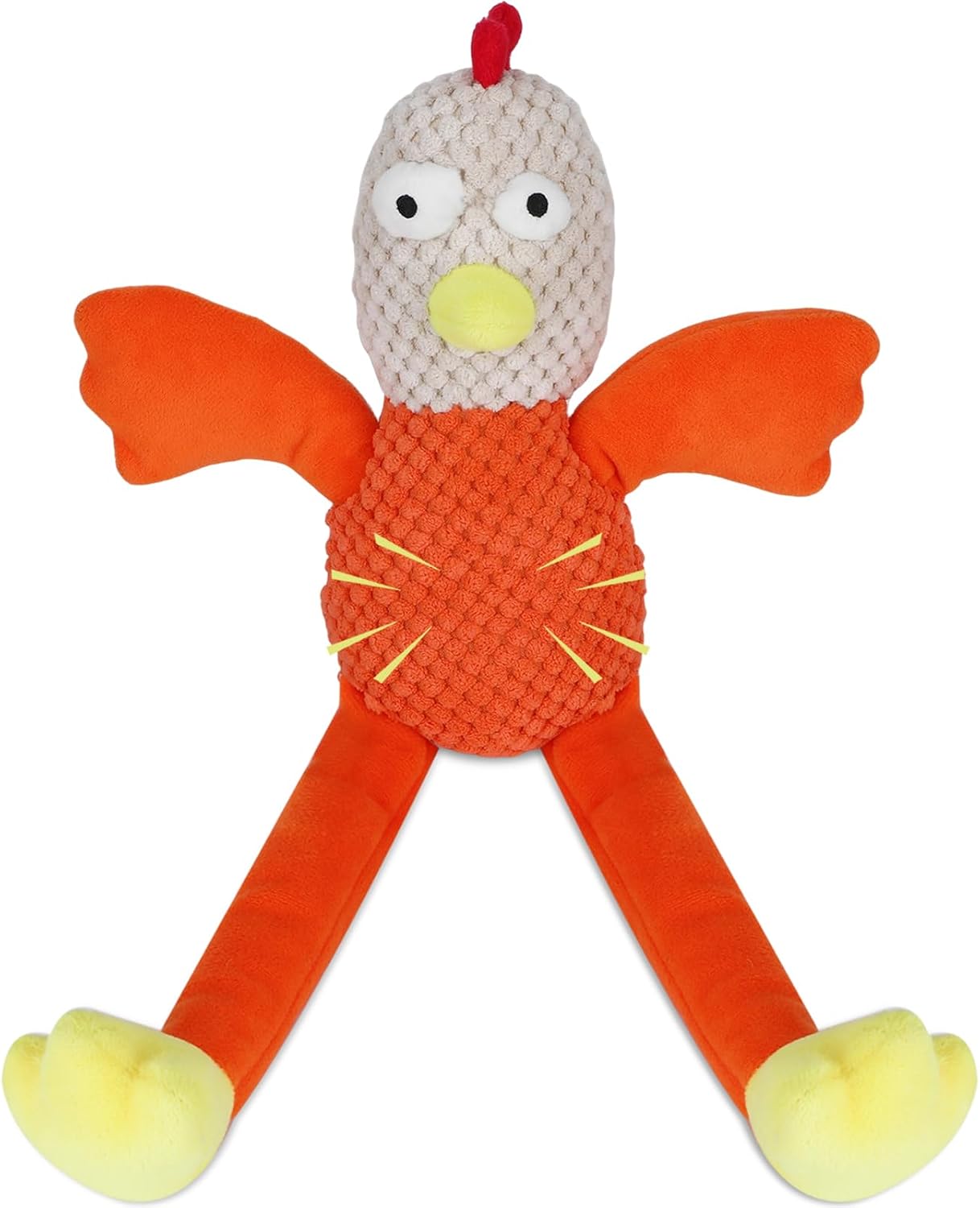 Drmstow Interactive Dog Toys for Large Dogs - Durable Rope Tug of War Toy with Squeaker & Crinkle - Tough Plush Chew Toys for Teeth Cleaning, Boredom Relief & Active Play - Image 9