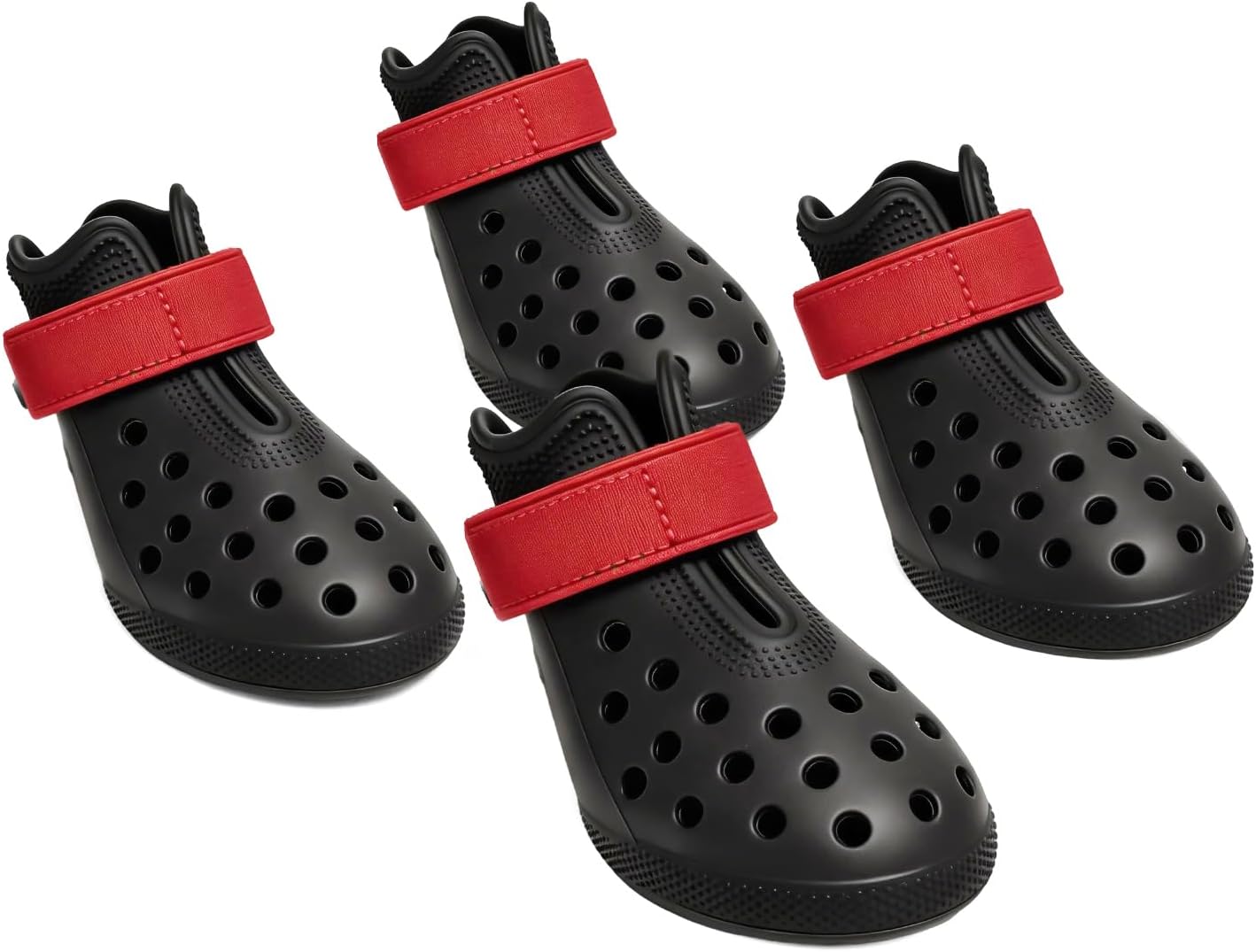 Dog Shoes for Hot Pavement - Comfortable Paw Protection for Medium & Large Dogs, Adjustable Strap & Non-Slip, Easy-Clean, Outdoor Sports Boots, Dog Booties for Summer Rain (Brown, L) - Image 10