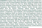 Wild Harvest premium pet food bag scale reference