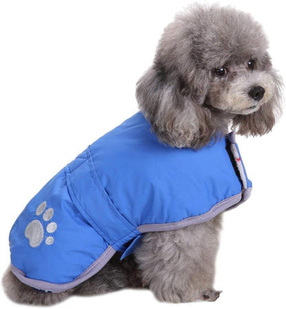 Queenmore Cold Weather Dog Coats Loft Reversible Winter Fleece Dog Vest Waterproof Pet Jacket Available in Extra Small, Small, Medium, Large Extra Large Sizes - Image 9