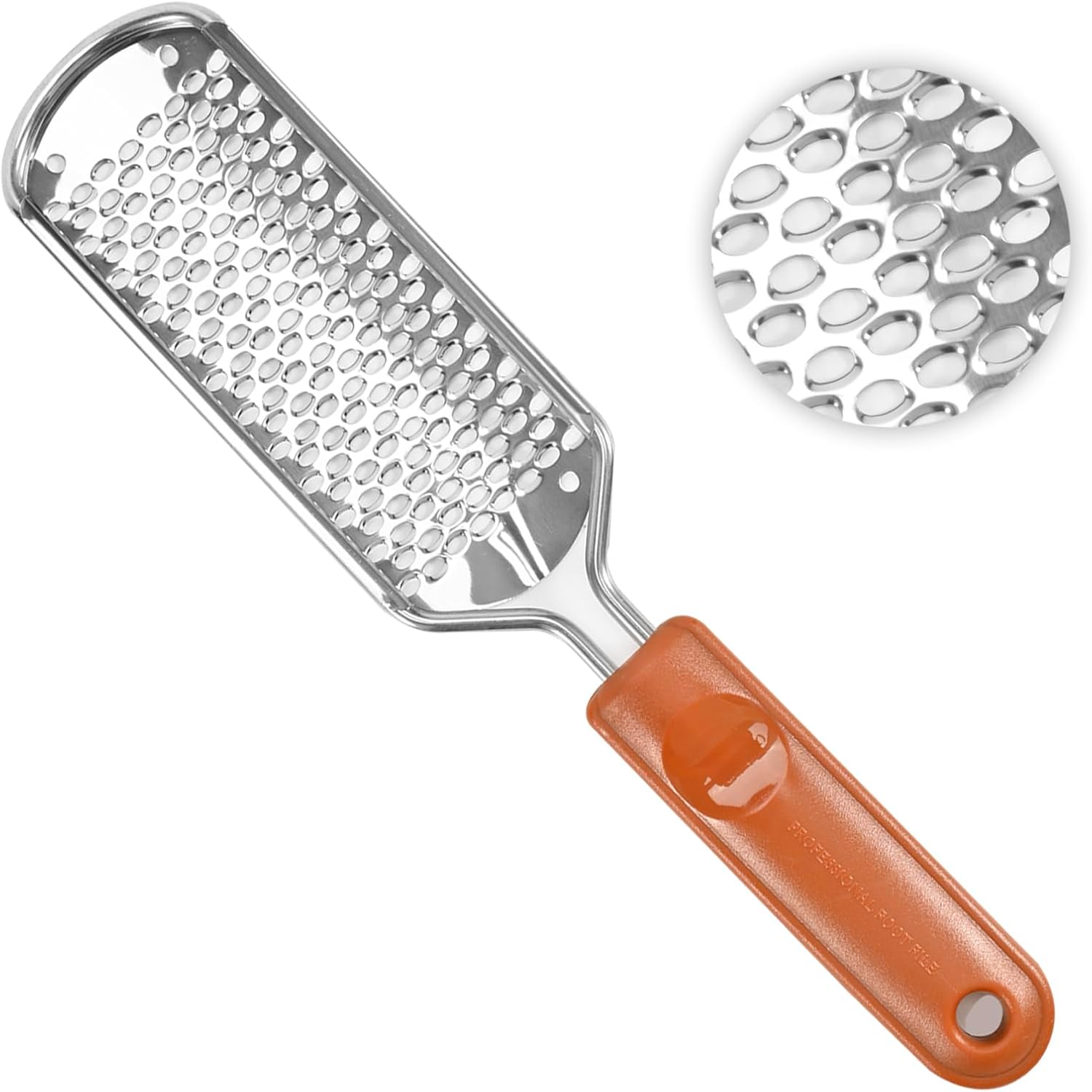 Untrytb professional foot scrubber and dead skin remover front view
