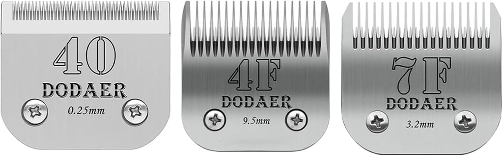 Authentic USA imported professional dog grooming blades for thick coats