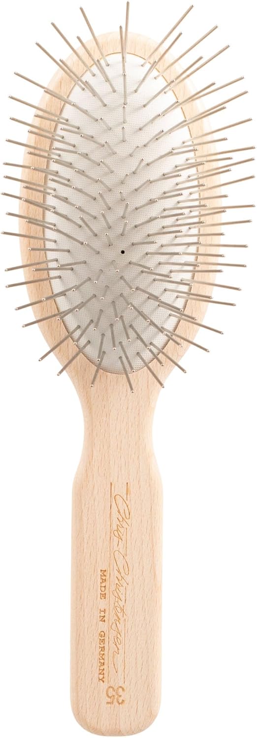 Chris Christensen Dog Brush, 27 mm Oval Pin Brush, Original Series, Groom Like a Professional, Stainless Steel Pins, Lightweight Beech Wood Body, Ground and Polished Tips - Image 11