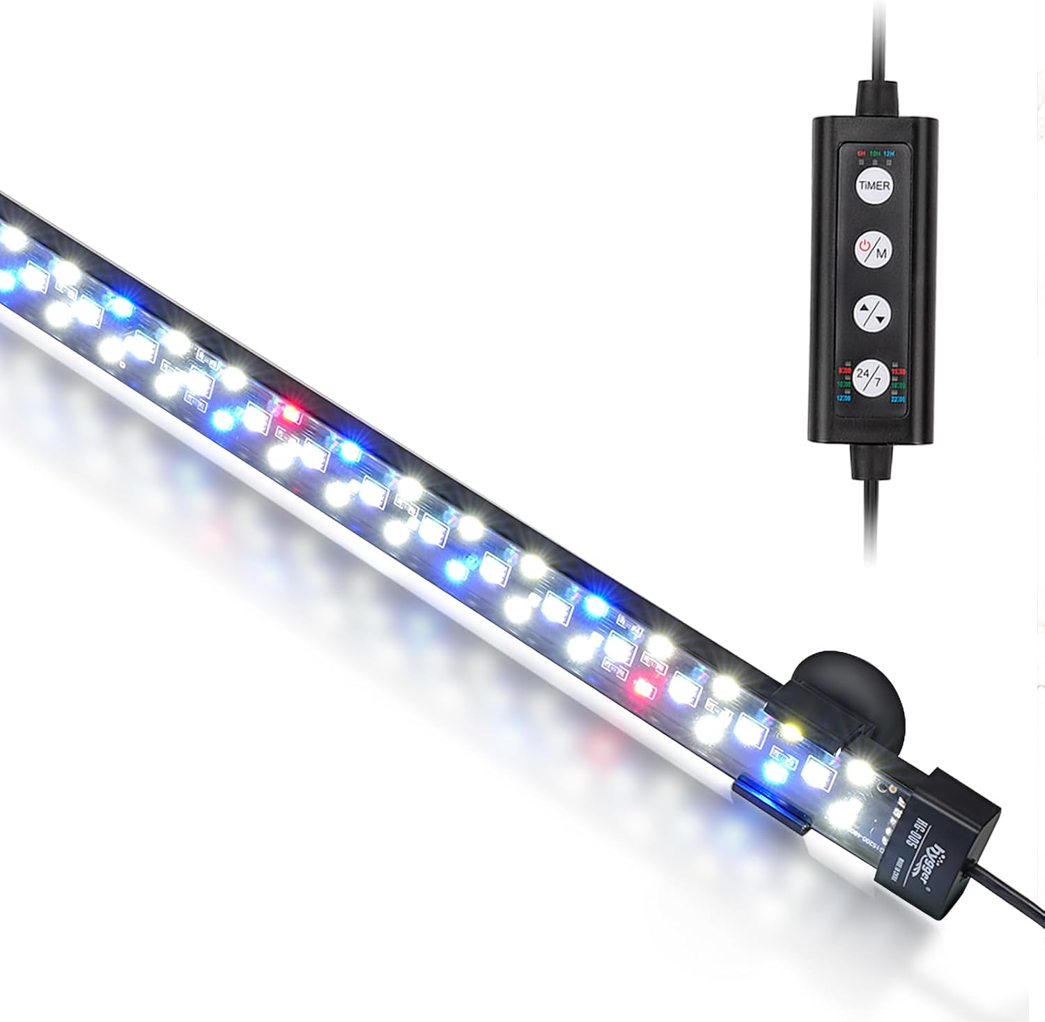 Waterproof design details of the Hygger submersible LED