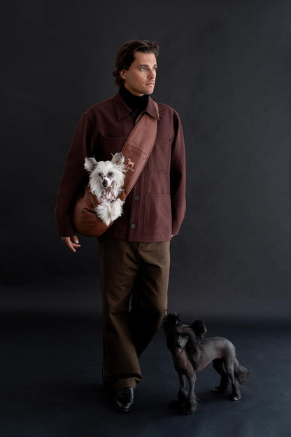 Close up of Noah and Paw dog carrier safety buckle
