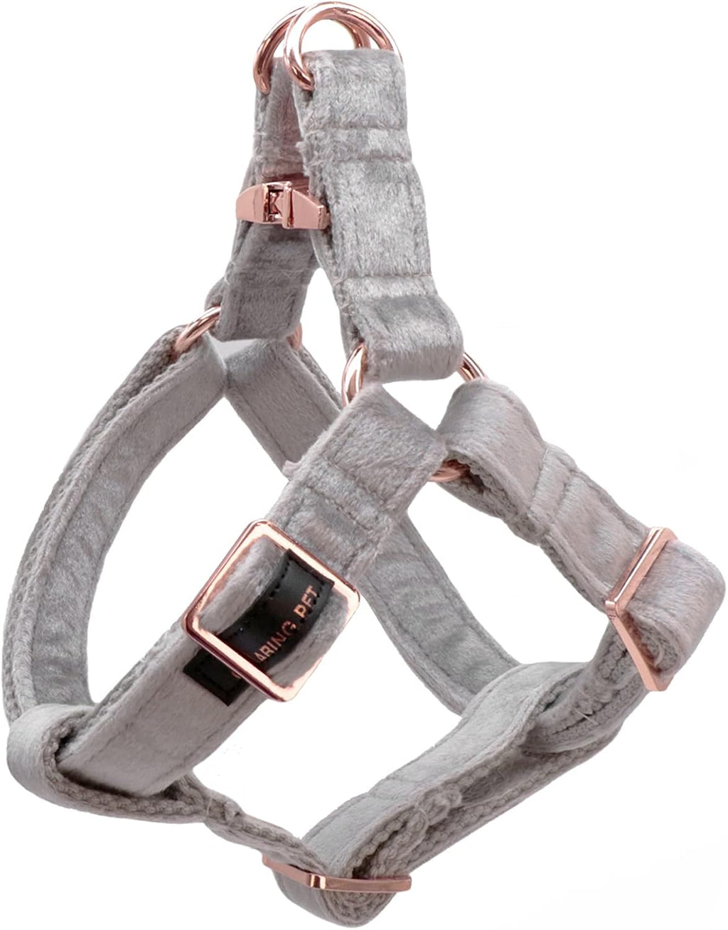 ARING PET Dog Halter Harness, Velvet Dog Harness, Adjustable No Pull White Dogs Halter Harness. Small (Pack of 1) - Image 13
