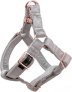 ARING PET Dog Halter Harness, Velvet Dog Harness, Adjustable No Pull White Dogs Halter Harness. Small (Pack of 1) - Image 13