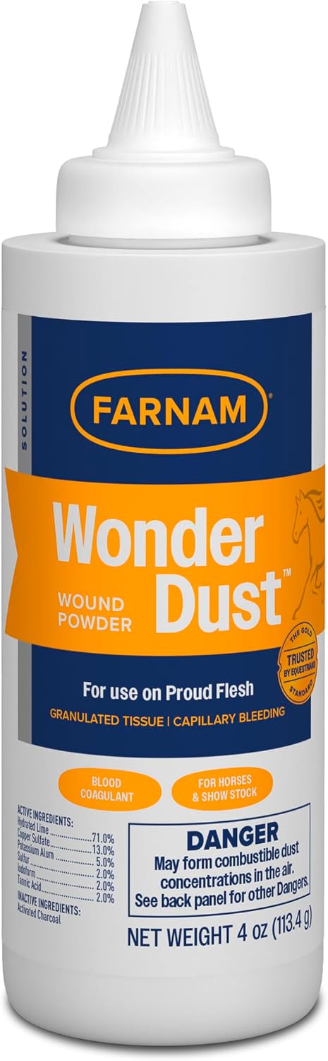 Farnam Wonder Dust Wound Powder front view bottle