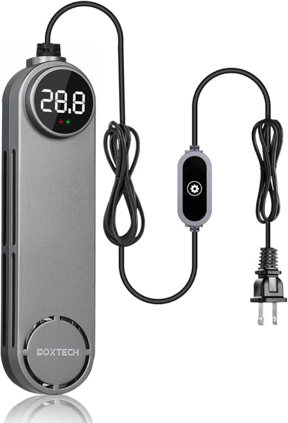 UPETTOOLS 50W Mini Aquarium Heater for 5-10 Gallon Tanks - Submersible Fish Tank Heater with Digital Display & External Temperature Controller, Adjustable 68 degreesF-93 degreesF, for Betta & Turtle TanksShrimp - Image 12