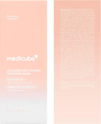 medicube Wrapping Mask Collagen Glazed Milky Glow - Daytime Peel Off Mask - Image 9