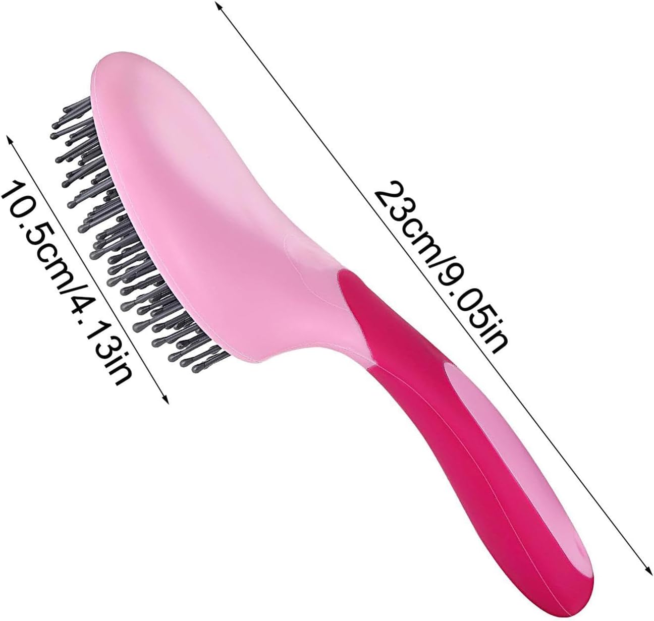 Using Shjxi mane brush on a horse