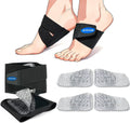 JL-Group Adjustable Arch Support Inserts front view showing replaceable gel pads