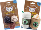 Haute Diggity Kitty Cowgirl Set, Plush Cat Toys Catnip Filled with Interactive Crackle Sound, Safe & Durable Toys for Cat & Kitten, 2 Pcs - Image 10