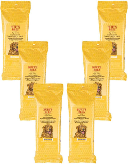 Burt's Bees for Pets Honey Multipurpose Dog Grooming Wipes, Gentle Hypoallergenic Spot Cleaning Sheets, pH Balanced Natural Origin Formula for Paws, Face and Butt, 50 Count - Image 11
